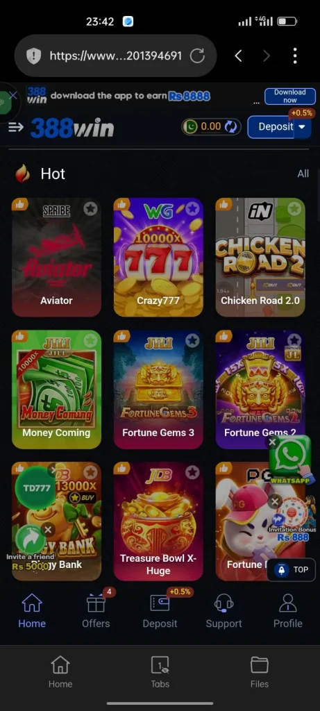 388Win Game App
